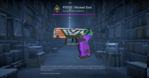 P2000 | Wicked Sick (Well-Worn) Screenshot