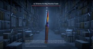 ★ Stiletto Knife | Marble Fade (Factory New) Screenshot