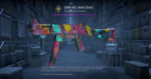 UMP-45 | Wild Child (Field-Tested) Screenshot