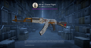 AK-47 | Crane Flight (Field-Tested) Screenshot