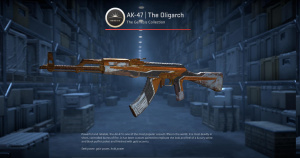 AK-47 | The Oligarch (Battle-Scarred) Screenshot