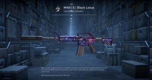 M4A1-S | Black Lotus (Minimal Wear) Screenshot