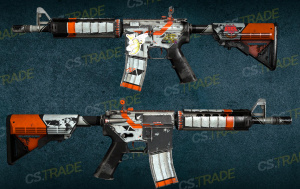 M4A4 | Asiimov (Battle-Scarred) Screenshot