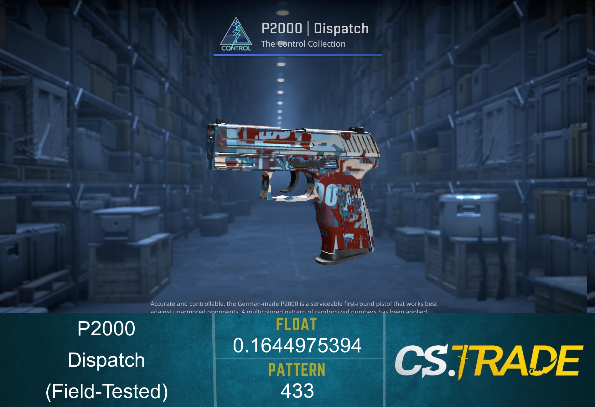 P2000 | Dispatch (Field-Tested) Screenshot