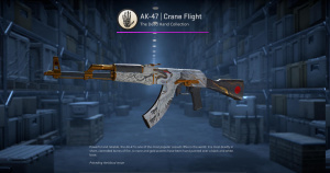AK-47 | Crane Flight (Field-Tested) Screenshot
