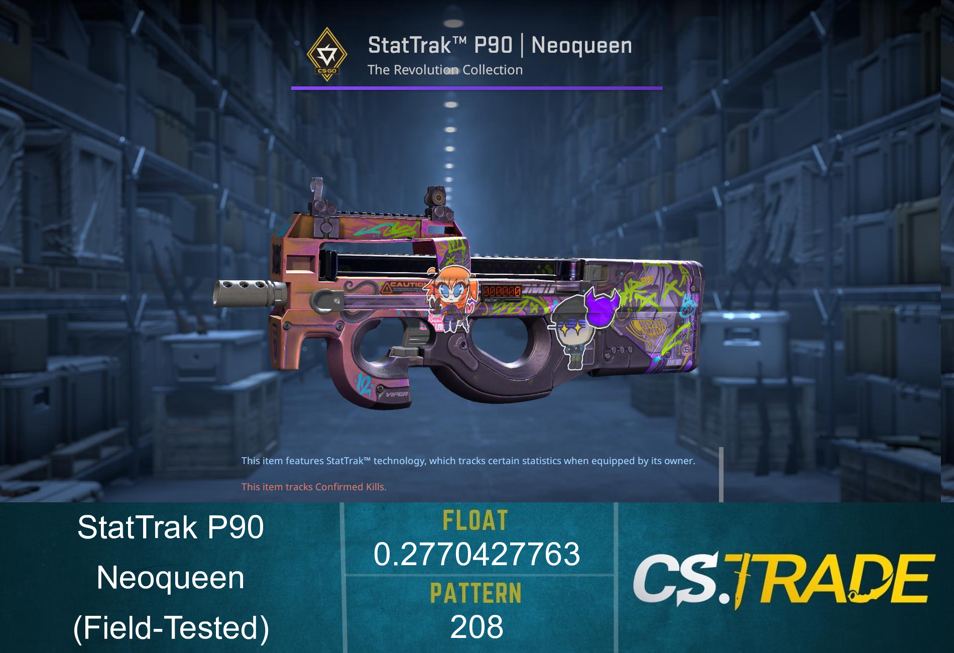 P90 | Neoqueen (Field-Tested) Screenshot