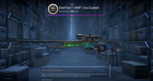 StatTrak™ AWP | Ice Coaled (Battle-Scarred) Screenshot
