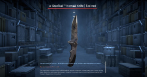 ★ StatTrak™ Nomad Knife | Stained (Battle-Scarred) Screenshot
