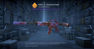 M4A1-S | Glitched Paint (Minimal Wear) Screenshot