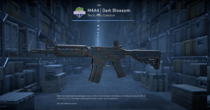M4A4 | Dark Blossom (Field-Tested) Screenshot