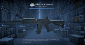 M4A4 | Dark Blossom (Field-Tested) Screenshot