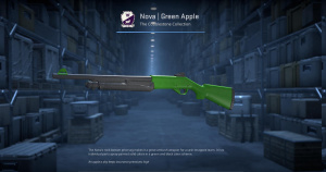 Nova | Green Apple (Minimal Wear) Screenshot