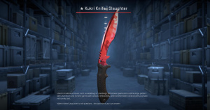 ★ Kukri Knife | Slaughter (Factory New) Screenshot
