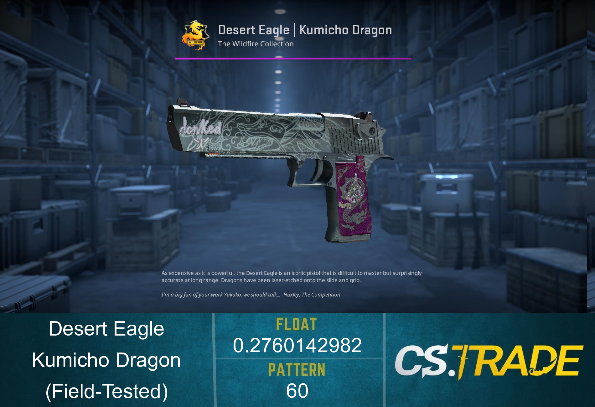 Desert Eagle | Kumicho Dragon (Field-Tested)