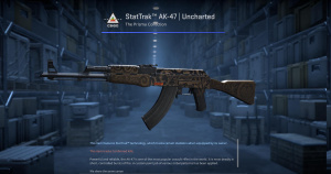 StatTrak™ AK-47 | Uncharted (Minimal Wear) Screenshot