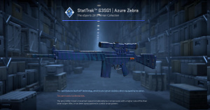 StatTrak™ G3SG1 | Azure Zebra (Minimal Wear) Screenshot