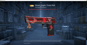Desert Eagle | Code Red (Battle-Scarred) Screenshot