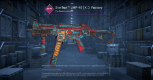 StatTrak™ UMP-45 | K.O. Factory (Well-Worn) Screenshot