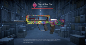 FAMAS | Bad Trip (Battle-Scarred) Screenshot