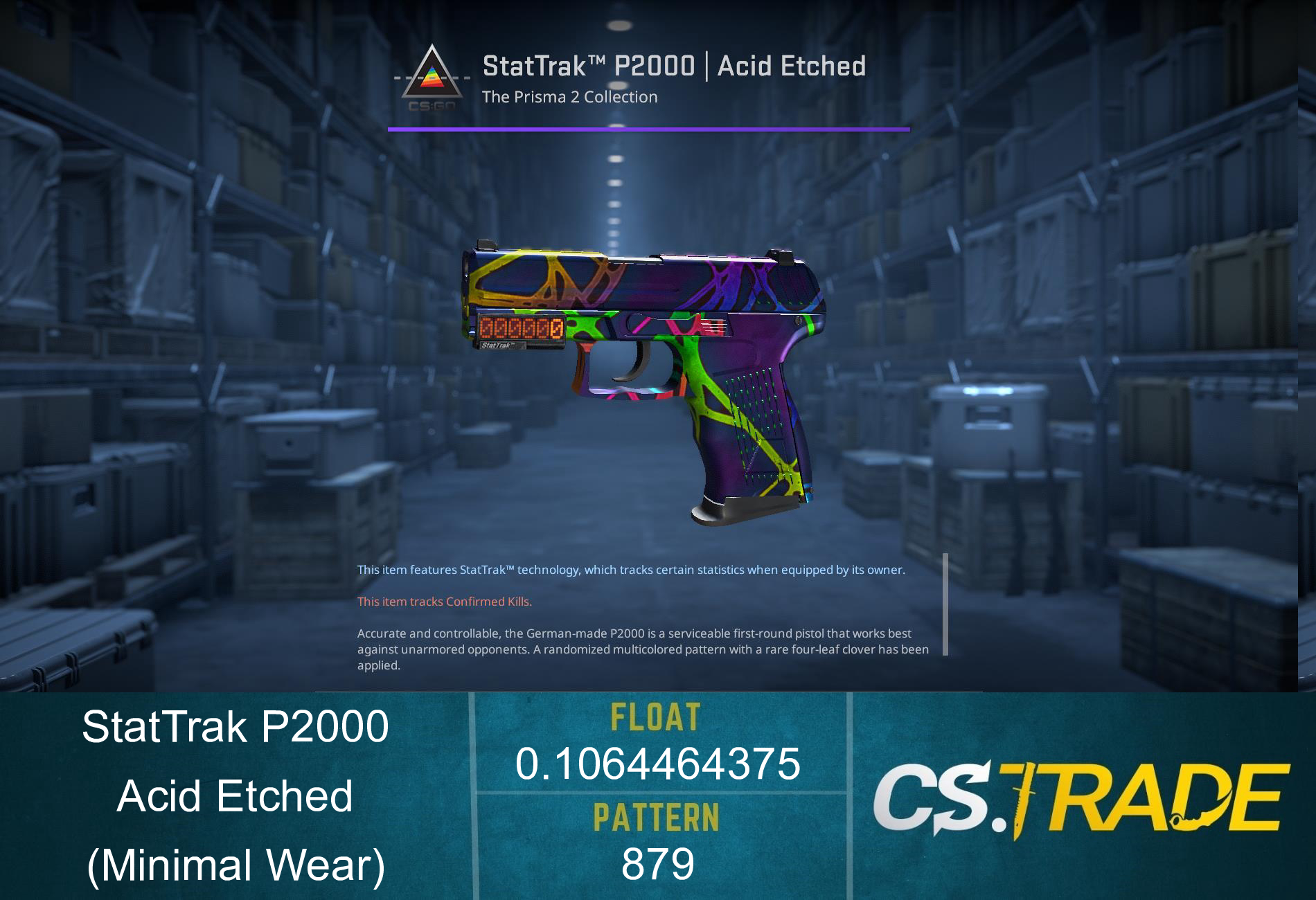P2000 | Acid Etched (Factory New) Screenshot