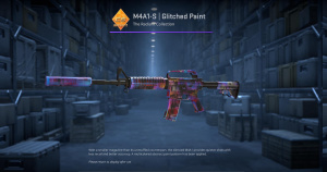 M4A1-S | Glitched Paint (Minimal Wear) Screenshot