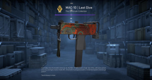 MAC-10 | Last Dive (Factory New) Screenshot