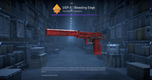 USP-S | Bleeding Edge (Minimal Wear) Screenshot