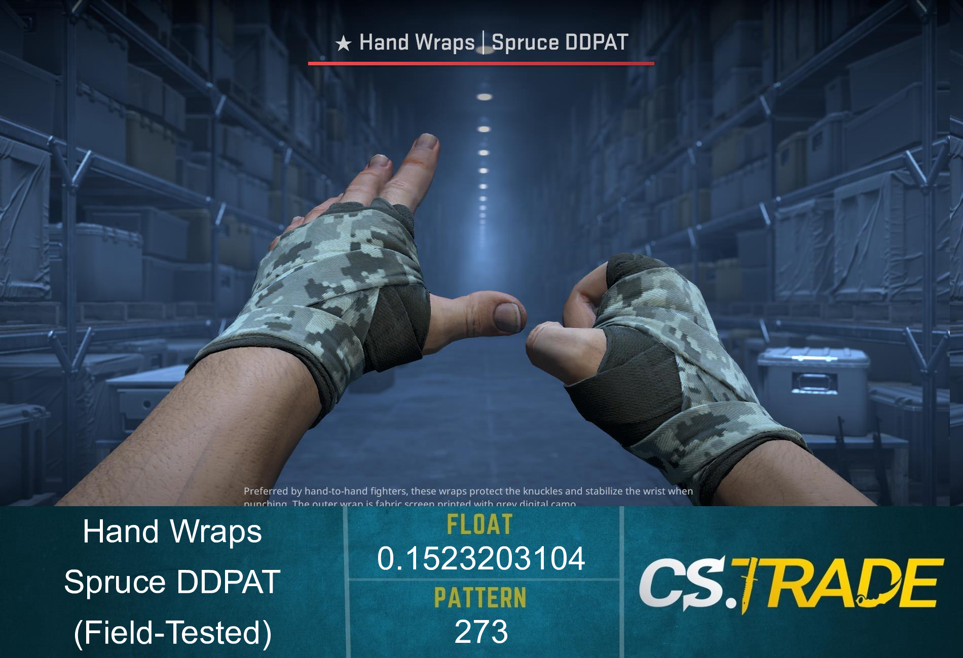 ★ Hand Wraps | Spruce DDPAT (Field-Tested) Screenshot