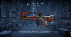 FAMAS | Roll Cage (Well-Worn) Screenshot