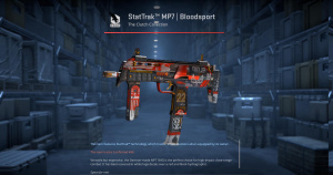 StatTrak™ MP7 | Bloodsport (Field-Tested) Screenshot