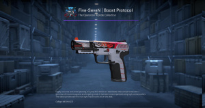 Five-SeveN | Boost Protocol (Minimal Wear) Screenshot