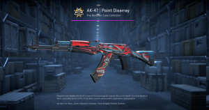 AK-47 | Point Disarray (Well-Worn) Screenshot