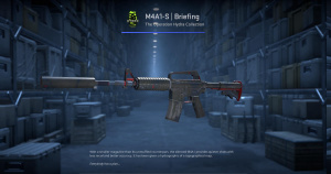 M4A1-S | Briefing (Battle-Scarred) Screenshot