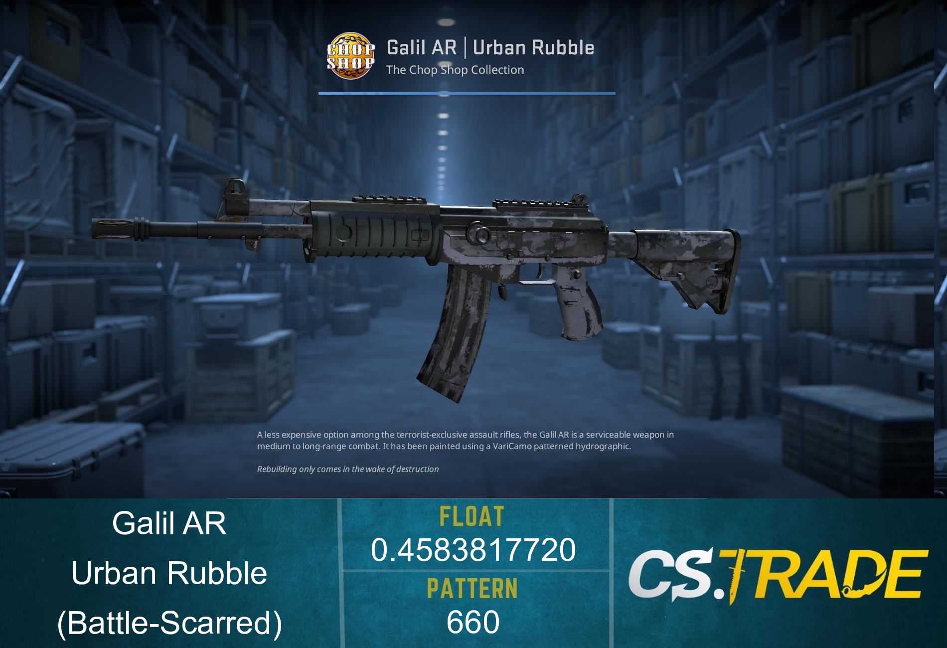 Galil AR | Urban Rubble (Battle-Scarred) Screenshot