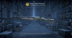 Nova | Clear Polymer (Battle-Scarred) Screenshot