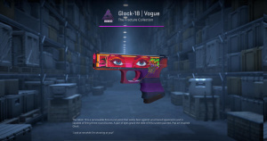 Glock-18 | Vogue (Factory New) Screenshot