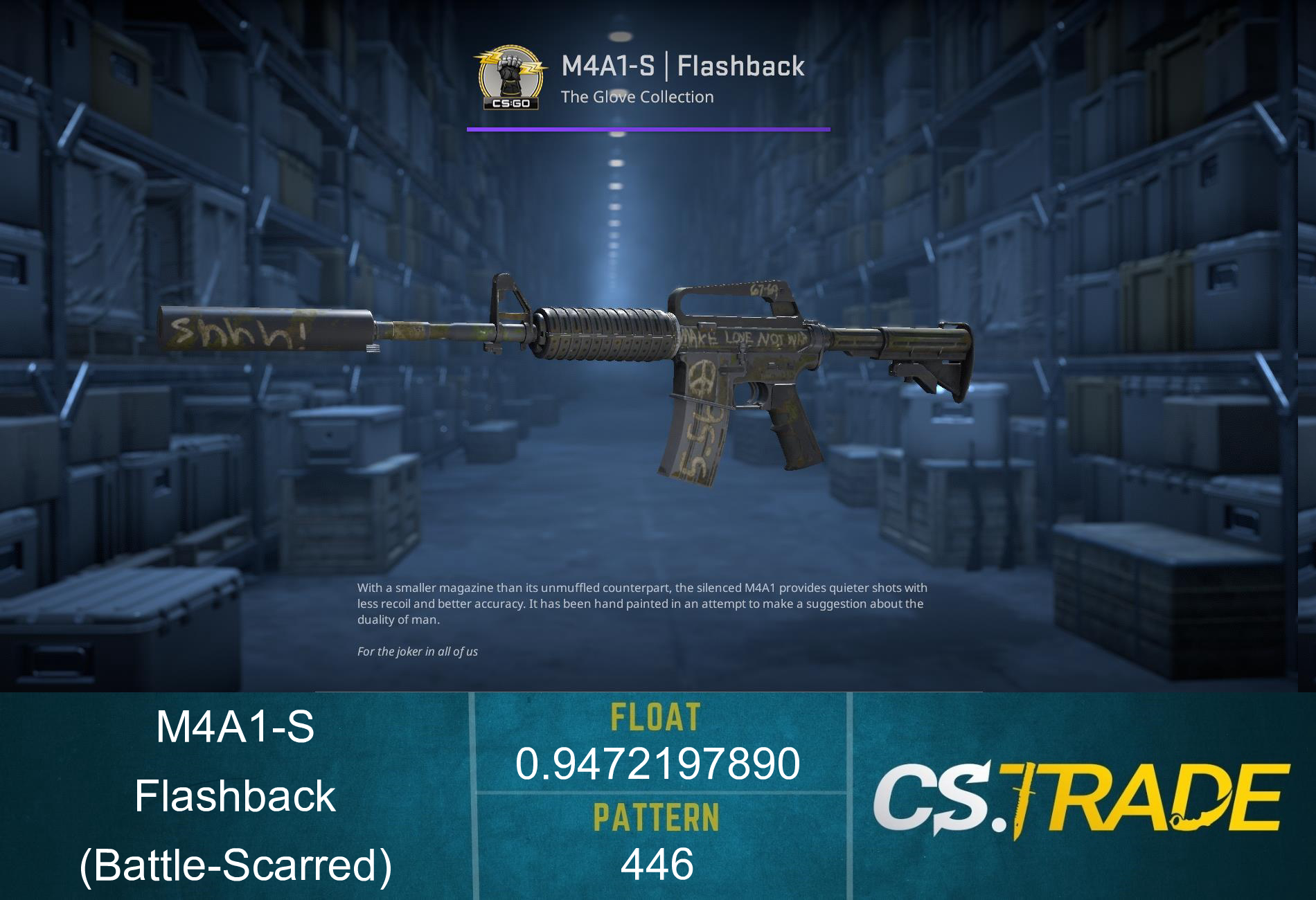 M4A1-S | Flashback (Battle-Scarred)