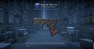 Glock-18 | Red Tire (Factory New) Screenshot