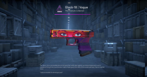 Glock-18 | Vogue (Field-Tested) Screenshot