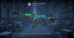 AK-47 | Ice Coaled (Well-Worn) Screenshot