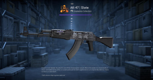 AK-47 | Slate (Minimal Wear) Screenshot