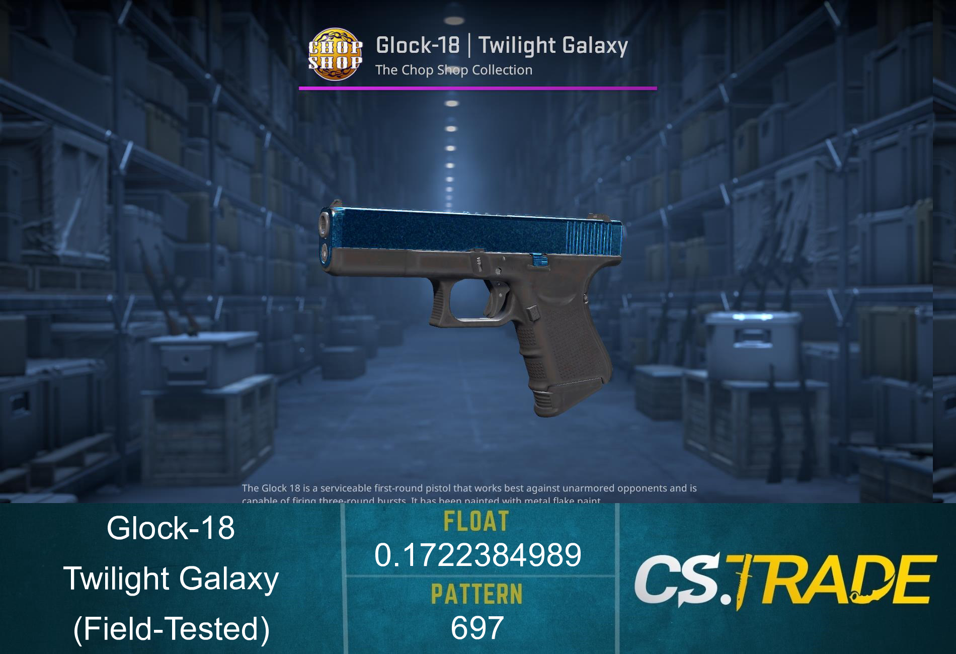 Glock-18 | Twilight Galaxy (Field-Tested) Screenshot