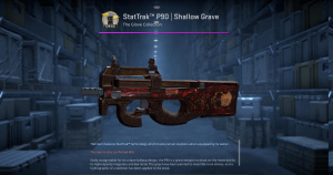 StatTrak™ P90 | Shallow Grave (Battle-Scarred) Screenshot