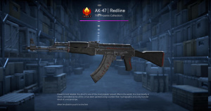 AK-47 | Redline (Battle-Scarred) Screenshot
