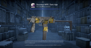 Souvenir MP9 | Dark Age (Minimal Wear) Screenshot