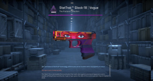 StatTrak™ Glock-18 | Vogue (Factory New) Screenshot