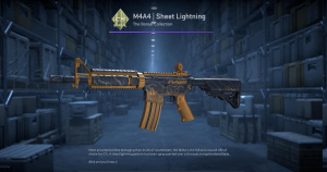 M4A4 | Sheet Lightning (Factory New) Screenshot