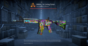 M4A4 | In Living Color (Field-Tested) Screenshot