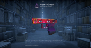 Glock-18 | Vogue (Factory New) Screenshot
