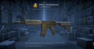 M4A4 | The Battlestar (Minimal Wear) Screenshot